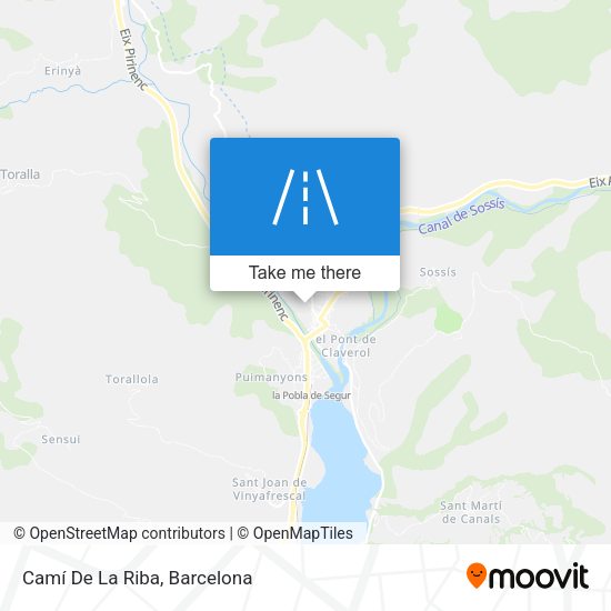 Camí De La Riba map