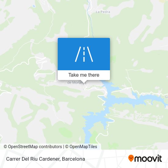 Carrer Del Riu Cardener map