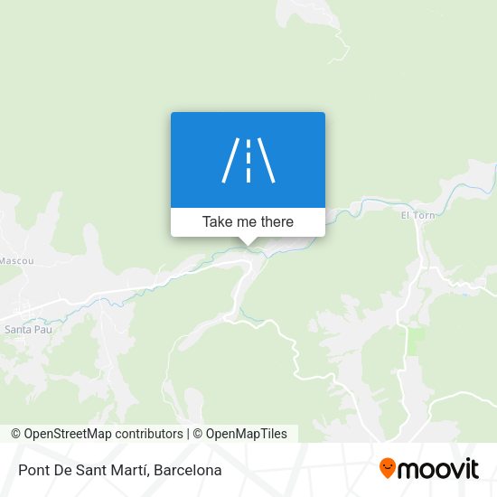 Pont De Sant Martí map