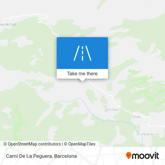 Camí De La Peguera map