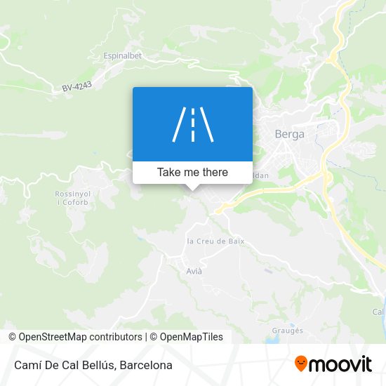 Camí De Cal Bellús map