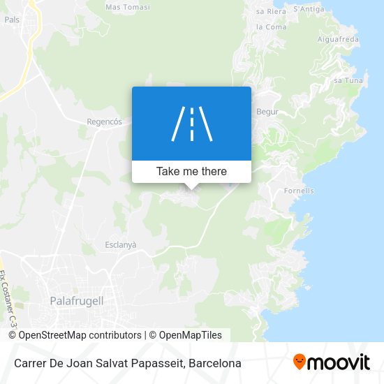 Carrer De Joan Salvat Papasseit map