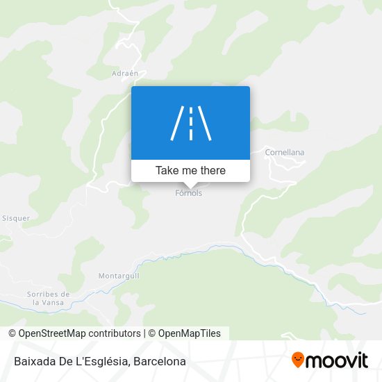 Baixada De L'Església map