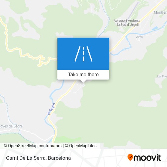 Camí De La Serra map