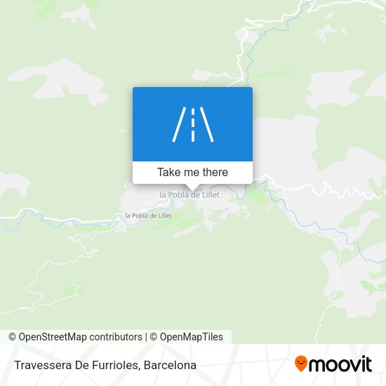 Travessera De Furrioles map