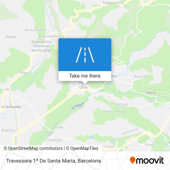 Travessera 1ª De Santa Maria map