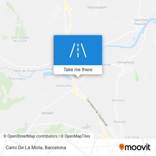 Camí De La Mota map