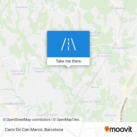 Camí De Can Marcó map