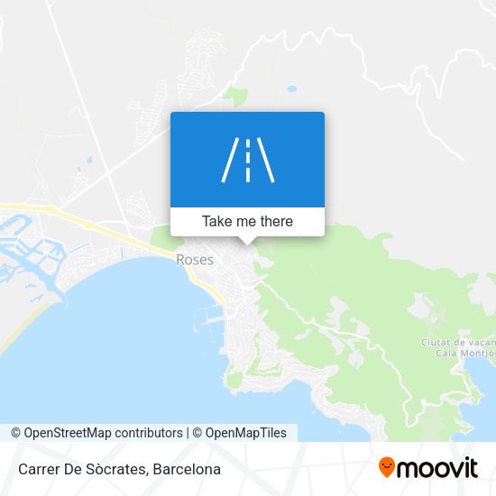 Carrer De Sòcrates map