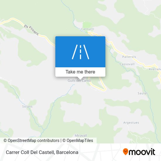 Carrer Coll Del Castell map
