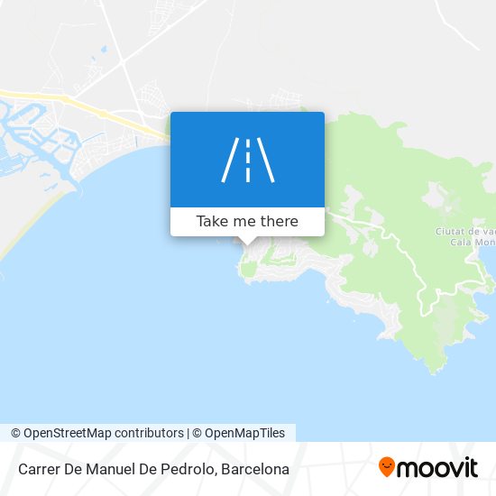 Carrer De Manuel De Pedrolo map