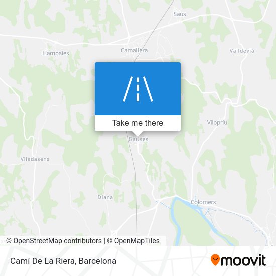 Camí De La Riera map