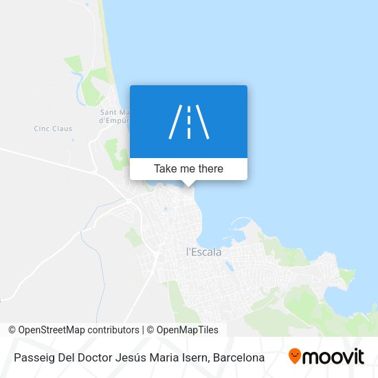 Passeig Del Doctor Jesús Maria Isern map