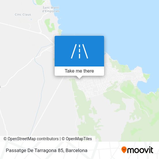 Passatge De Tarragona 85 map