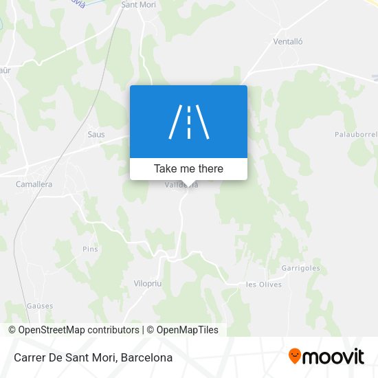Carrer De Sant Mori map