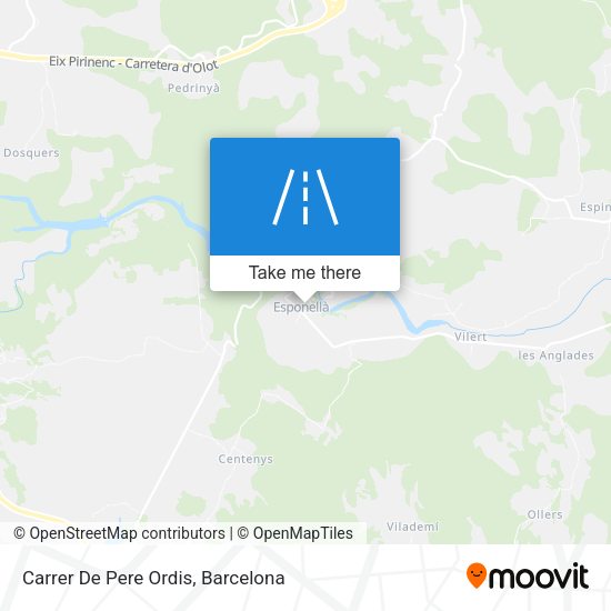 Carrer De Pere Ordis map