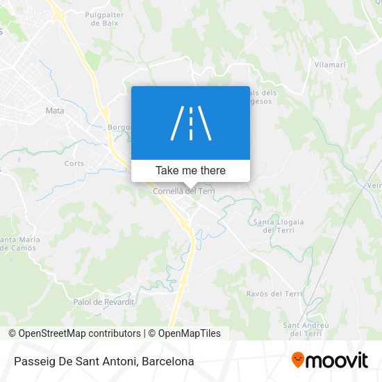 Passeig De Sant Antoni map