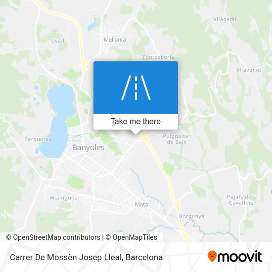 Carrer De Mossèn Josep Lleal map