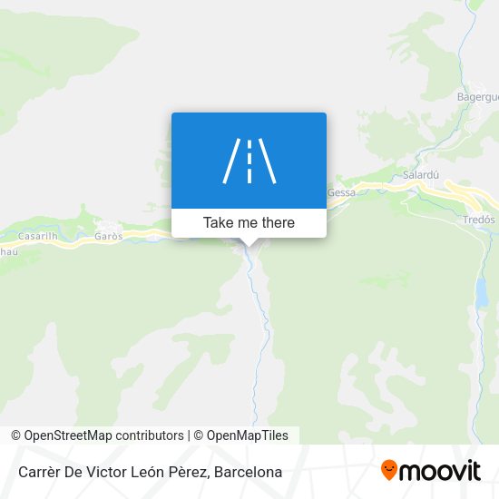 Carrèr De Victor León Pèrez map