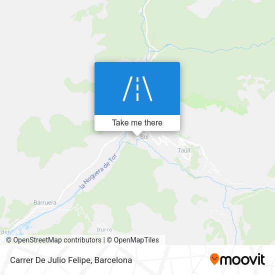 Carrer De Julio Felipe map
