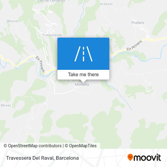 Travessera Del Raval map