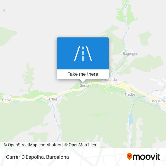 Carrèr D'Espolha map