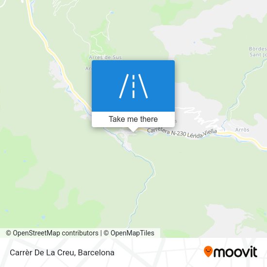 Carrèr De La Creu map