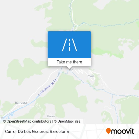 Carrer De Les Graieres map