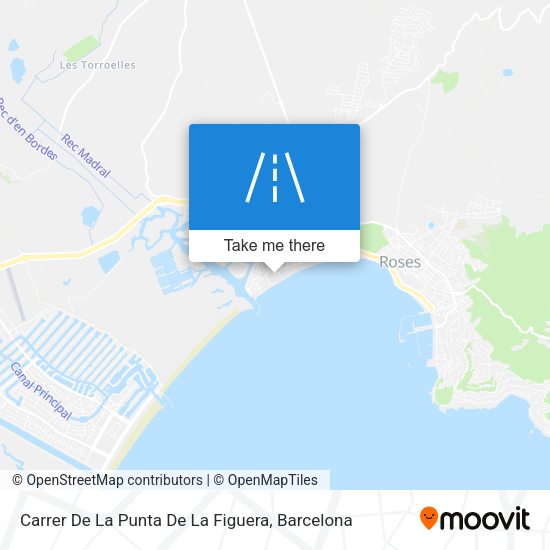 Carrer De La Punta De La Figuera map