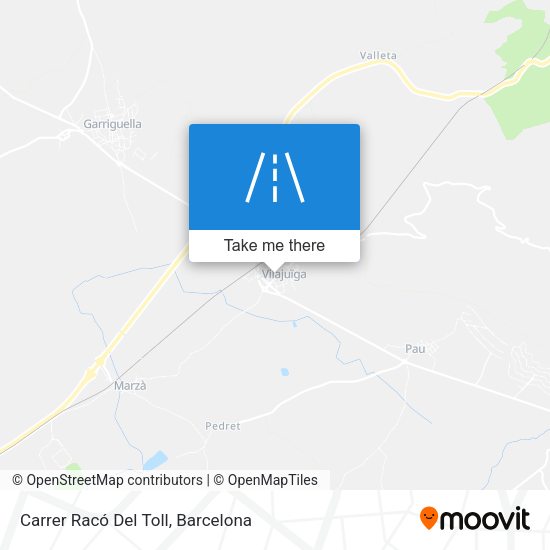 Carrer Racó Del Toll map