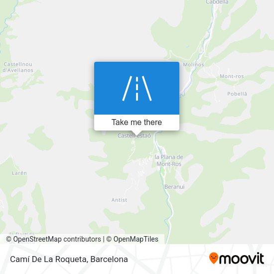Camí De La Roqueta map
