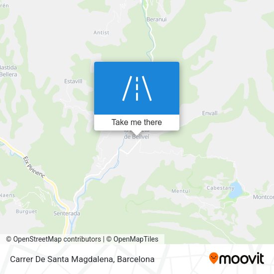 Carrer De Santa Magdalena map