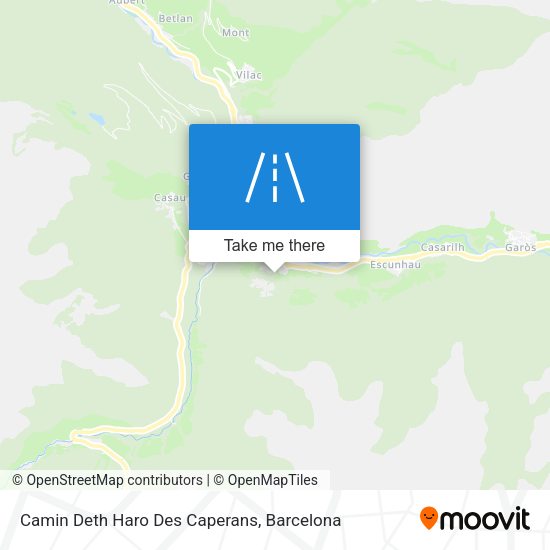 Camin Deth Haro Des Caperans map