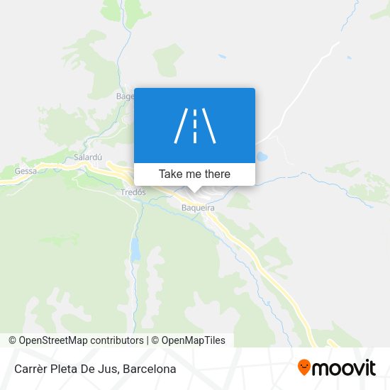 Carrèr Pleta De Jus map