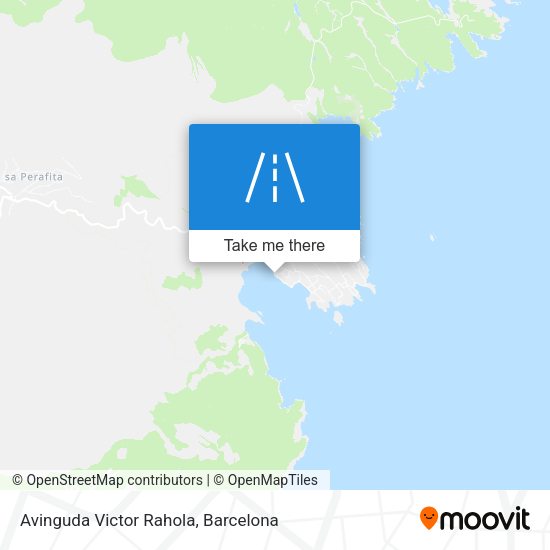 Avinguda Victor Rahola map