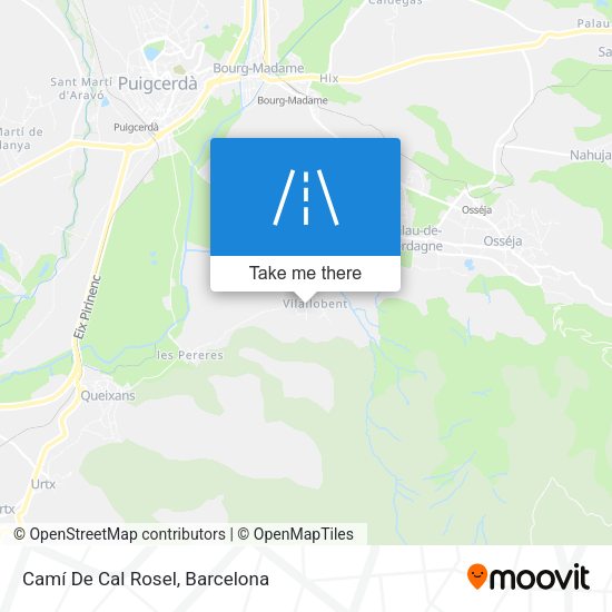Camí De Cal Rosel map