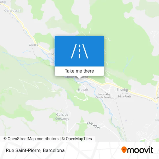 Rue Saint-Pierre map