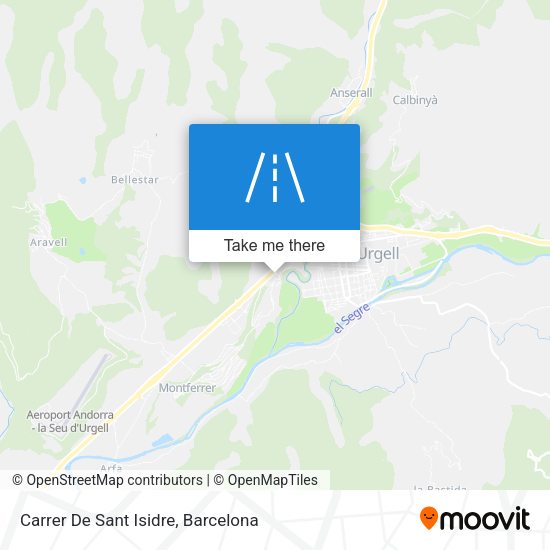 Carrer De Sant Isidre map