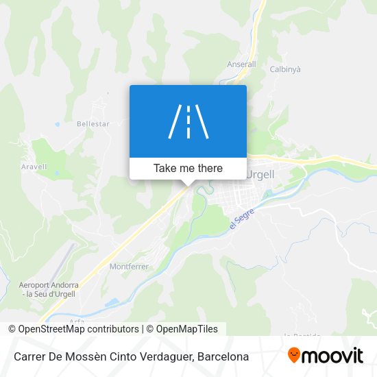 Carrer De Mossèn Cinto Verdaguer map