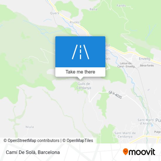 Camí De Solà map