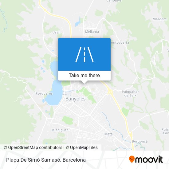 Plaça De Simó Samasó map