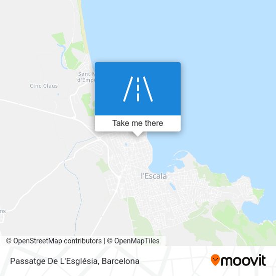 Passatge De L'Església map