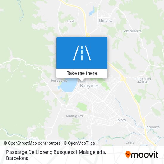 Passatge De Llorenç Busquets I Malagelada map