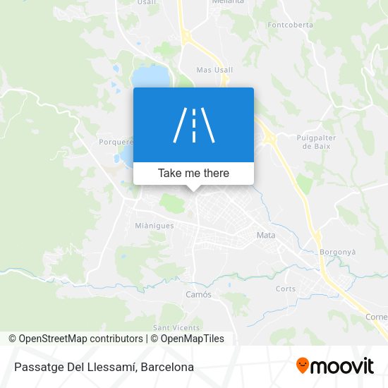 Passatge Del Llessamí map