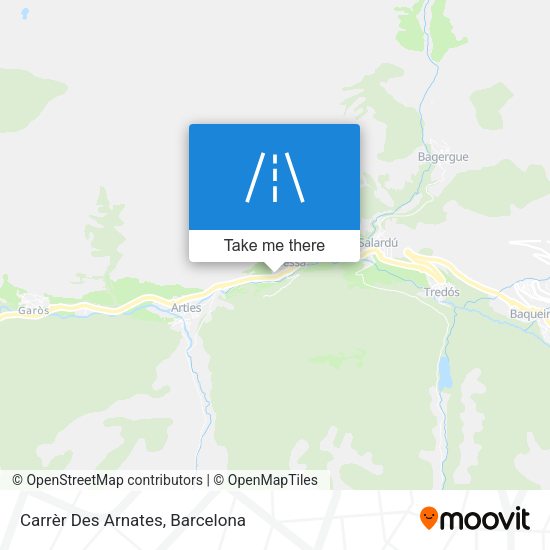 Carrèr Des Arnates map