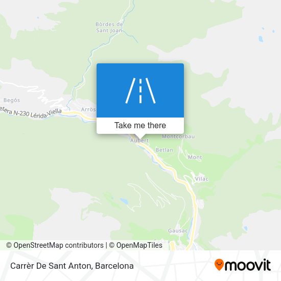 Carrèr De Sant Anton map