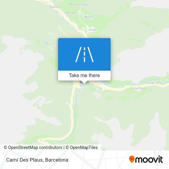 Camí Des Plaus map