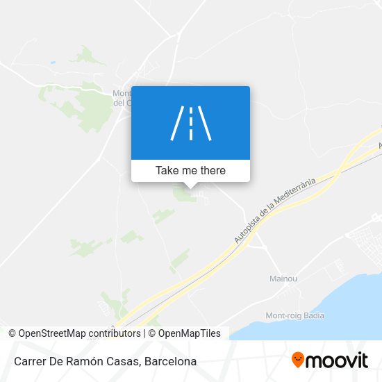 Carrer De Ramón Casas map