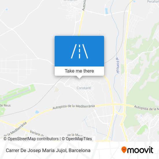 Carrer De Josep Maria Jujol map