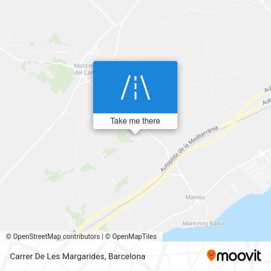 Carrer De Les Margarides map